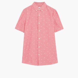 Drawstring Shirt Dress